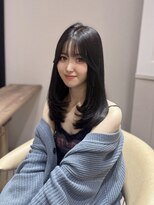 ジーナ 渋谷本店(Zina)&nbsp;今年も人気なミディアムレイヤー！にこ