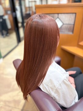 ピュア ポイント 和光店(PURE POINT) ブリーチ無しnatural pink brown