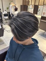 フォルテ 草薙店&nbsp;メンズハイライト　メッシュキャップハイライト