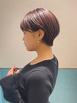 ロンド レグリーズ 立川(Lond leglise) ハンサムショート/丸みショートボブ/20代30代40代50代/顔周り