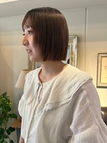 ヘアーデザイン シュシュ(hair design Chou Chou by Yone)&nbsp;透明感ミニボブスタイル
