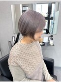 脱白髪染めハイライト/白髪ぼかし/透明感カラー/髪質改善