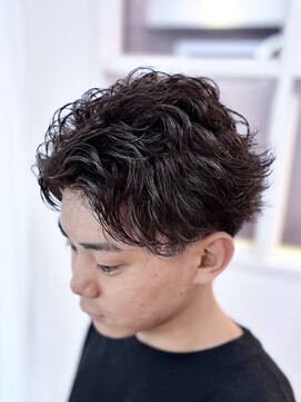 コハク(COHAQ BEAUTY AND RESORT) 毛流れセンターパートパーマ