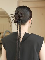 シーテ(Ciete)&nbsp;韓国ヘア名古屋ハイレイヤー顔まわりカット前髪ボブタッセル小顔