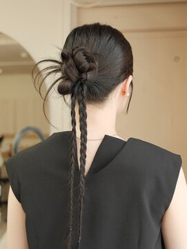 シーテ(Ciete) 韓国ヘア名古屋ハイレイヤー顔まわりカット前髪ボブタッセル小顔