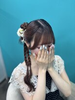 リエラ 新宿(RIERA) サイドカチモリアップスタイル