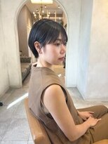 ザ シーワークス ときわ台店(THE Cworks)&nbsp;ショート/大人ショート/暗髪/シースルーバング