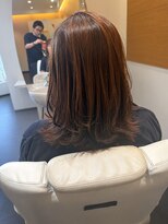 ビーアップヘアー(be:up hair) 縮毛矯正×くびれミディアム