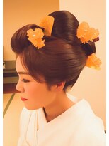 アムールマヤ&nbsp;和装花嫁☆新日本髪