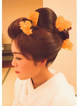 アムールマヤ 和装花嫁☆新日本髪