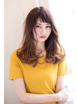 イロドリ ヘアーデザイン(IRODORI hair design) IRODORI 大人可愛いセミロング×斜めバング２ 【西尾一寛】