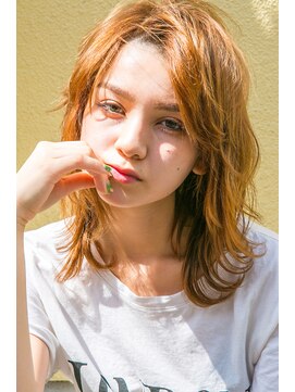 ヴェイン 渋谷(vain) 【vain#Y】#カット#シャンパンオレンジ#Medium