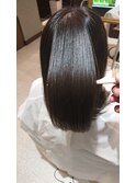 美髪　髪質改善酸熱トリートメント