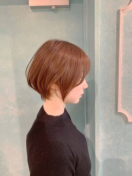 ロンドフルール 大宮東口(Lond fleur) Lond fleur林 ショートボブ×ピンクベージュ