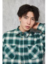 メンズサロンドットリアン(dot. lien)&nbsp;【men’s salon dot. Tokyo】癖毛風パーマ×センターパート