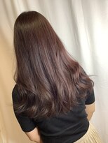 ヘアーメイク トレコローリ(hair make trecolori) 【trecolori 津田沼】ブリーチ無しラベンダーブラウン