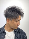 東京バーバー日本橋ビジネスマンツイストアップバング
