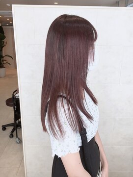 ジーナ 船橋(Zina) 艶髪ロング × 透け感ピンク☆