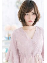 ミック 日暮里店(miq)&nbsp;ひし形シルエット斜めバングダークアッシュミニウルフボブa1