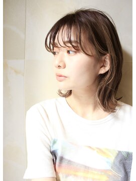 メリケンビューティーパーラー コウベ(MERICAN BEAUTY PARLOR KOBE) 外ハネミディアム