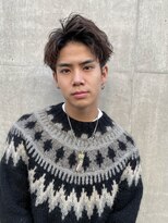刈り上げショートスパイラルアップバング
