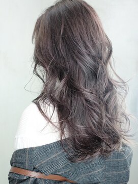 アルバム 渋谷パルコ(ALBUM) グレージュロング_グレージュカラーボブウルフ_ba328523