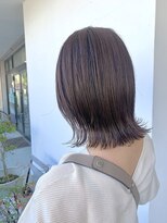 ナチュラル ヘアーデザイニング(Natural hair designing) #isghair 抜け感ロブ
