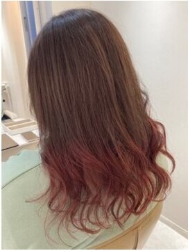 スリー(THREE) グラデーションカラー/ブリーチ（0１）【札幌】