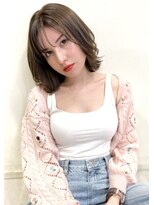 トルネード(TORNADO)&nbsp;アッシュベージュ外ハネボブ　n5.16