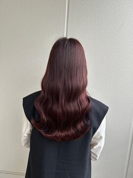 ガリカ シーム(Gallica/SEAM) 【桑原雪音】深み大人ピンクブラウン/ブリーチなしダブルカラー