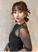 三軒茶屋_レディース_ヘアセット_ヘアアレンジ_ツイン_お団子