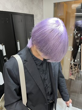 ティアム 渋谷店(Tiam shibuya) 前髪/マチルダボブ/ピンクベージュ/インナーグレージュ