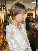 《TRENCH おつじ》マッシュショートボブ