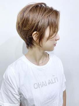 モリオフロムロンドン 松戸店(Morio from London) 【松戸/ムラマツ】大人可愛いショートボブベージュ