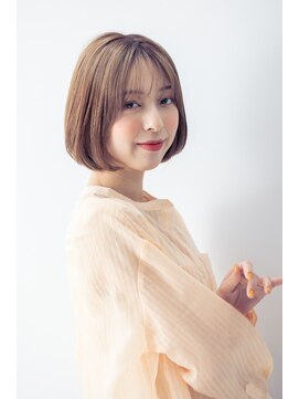 ブリング バイ スノードロップ 吉祥寺(BRING by Snowdrop) 黒髪/グレーベージュ/レイヤーロング/前髪パーマ/吉祥寺