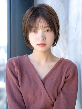 エインアンリー 表参道(AIN.ANLY.) 前髪あり大人小顔ショートボブ 30代40代50代【AIN.表参道】川原
