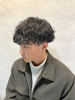 ブラック 渋谷(BLUCK) 【渋谷駅徒歩6分☆メンズ特化】波巻きパーマ