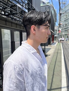 ロイ 南青山 表参道(ROI) 波巻きパーマツイストメンズスパイラルメンズマッシュ