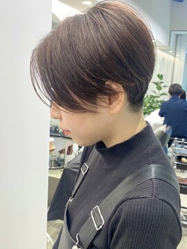 グラフ 日本橋(GRAFF) 刈り上げハンサムショート/多毛さんにおすすめ/人形町/日本橋