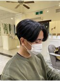 ナチュラルな毛流れセンターパート