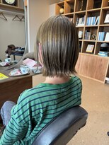 トックトック(toctoc)&nbsp;軽さのある切っぱなしボブ