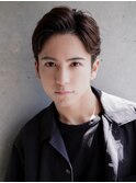 モテる黒髪ネープレスショート束感モテ髪ワックスなしマッシュ