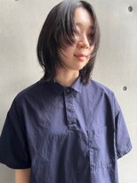 ケイシー(casey)&nbsp;酸性ストレート顔まわりレイヤーロブ