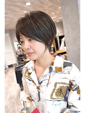 モアナ バイ ヘッドライト 二俣川店(Moana by HEADLIGHT) Moana【二俣川】#ハンサムショート#小顔ショート#大人可愛い