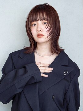 アイティーバイアルバム 八王子店(IT by ALBUM) こなれミディグレーベージュレイヤーロング_F0146