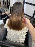 髪質改善ストレート