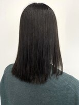 カノエ 福岡香椎店(canoe)&nbsp;黒髪　髪質改善トリートメント　ストレート　20代　ダメージレス