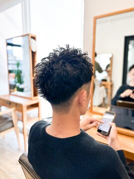 セイドット フクオカ(Say.FUKUOKA) 【メンズ★大名】アップバングスタイル×ビジネスマンスタイル