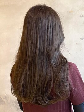 ニュイ(NUIT) ダブルカラーミルクティーベージュカラーブルーブラックブリーチ