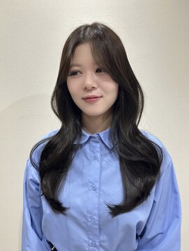 シェノン サントル(CHAINON CENTRE) 艶×抜け感で仕上げる【韓国風似合わせスタイル】梅田茶屋町